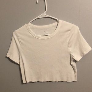 White crop top!